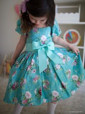 Trish Scully | Arielle Dress in Spring Floral